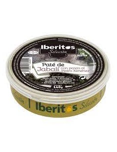 IBERITOS PATE DE JABALI CON PEDRO XIMENEZ 140GR