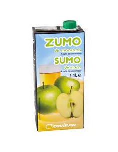 COVIRAN ZUMO MANZANA BRIK 1L