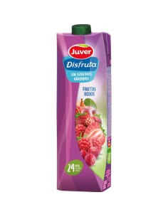 JUVER DISFRUTA EXOTICO FRUTOS ROJOS 1L