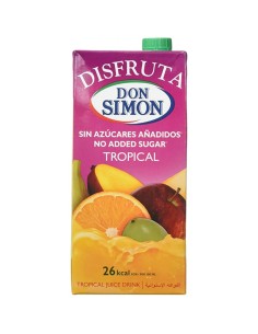ZUMO D.SIMON DISFRUTA TROPICAL BRIK 2 LT