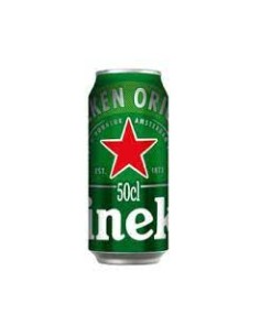 HEINEKEN CERVEZA LATA 50CL PACK-4
