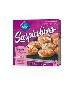 LA NIÑA DEL SUR SUSPICOLINOS JAMÓN/QUESO 9UN
