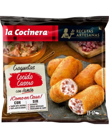 LA COCINERA CROQUETAQS COCIDO 500GR