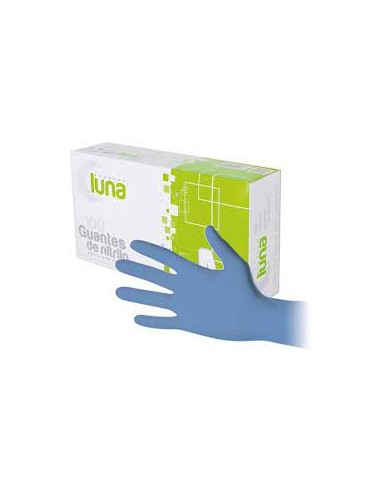 LUNA GUANTES NITRILO SIN POLVO