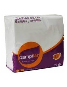 SERVILLETA PAMPILAR 2CAPAS  BLANCA