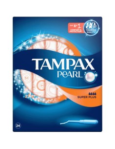 TAMPAX PEARL TAMPONES 24U. SUP