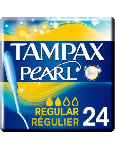 TAMPAX PEARL TAMPONES 24U. REG
