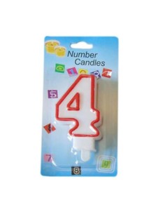 VELA CUMPLEAÑOS Nº4