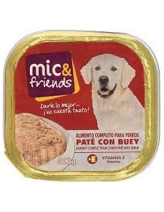 MIC&FRIENDS PATE CON BUEY PERRO  300GR