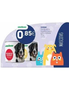 COVIRAN PERRO BOCADITOS POLLO-VERDURAS 720GR