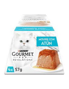 PURINA GOURMET COMIDA GATO MOUSSE CON ATUN  P4