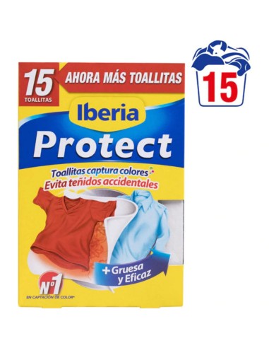 TOALLITAS IBERIA PROTECT COLOR 15 UND