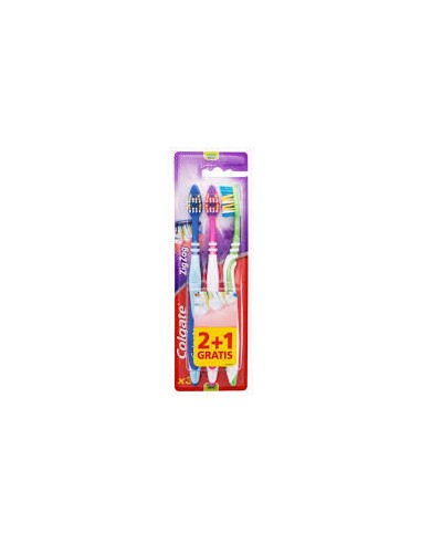 COLGATE CEP.ZIG-ZAG 2+1UD GRATIS