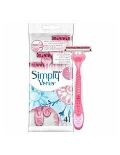 MAQUINA GILLETTE  VENUS SIMPLI 4 UND.
