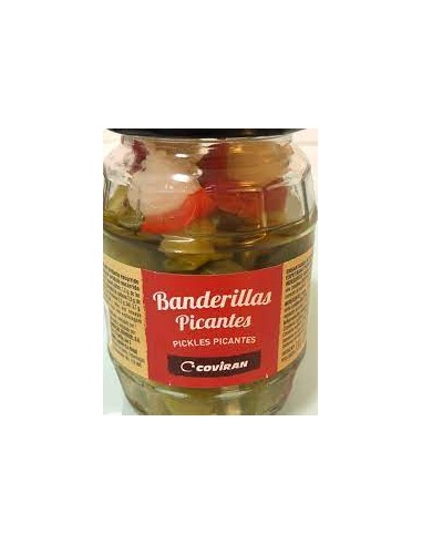 COVIRAN BANDERILLAS PICANTES TARRO 330G