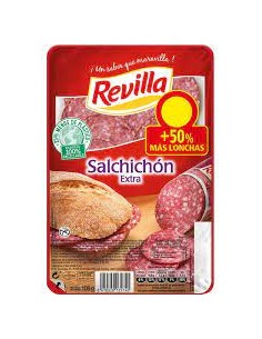 REVILLA SALCHICHON EXTRA LONCHAS 100GR