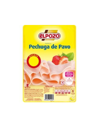 ELPOZO PECHUGA PAVO LONCHAS 115GR