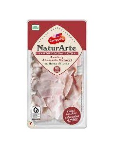 CAMPOFRIO NATURARTE  JAMON COCIDO EXTRA AHUMADO 90G
