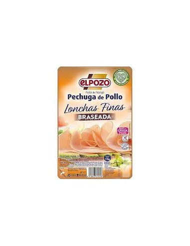 ELPOZO PECHUGA POLLO BRASEADO LONCHAS 115GR  1,25