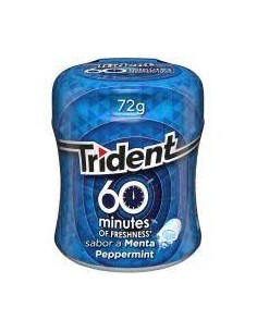 TRIDENT CHICLES TARRO MENTA