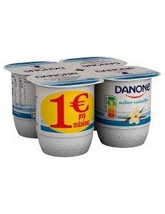 DANONE YOGUR SABOR VAINILLA P-4