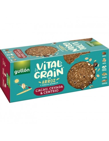 GLLTAS GULLON VITAL GRAIN ARROZ CACAO 25