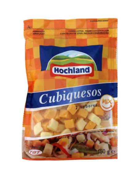 QUESOS DADITOS HOCHLAND BOLSA 150 GRS