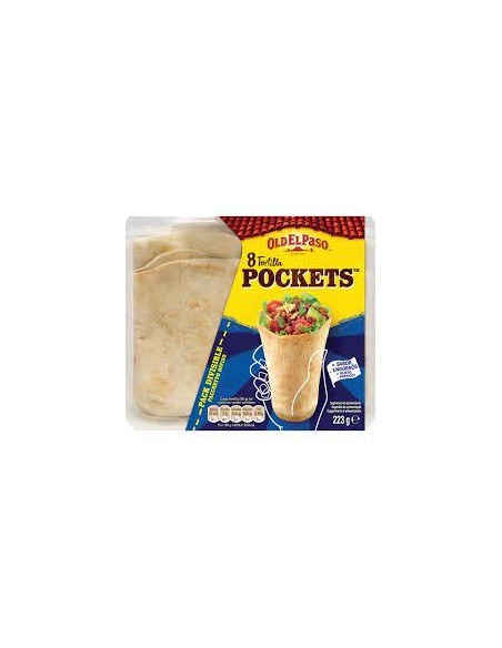 OLD EL PASO POCKETS 8UNI
