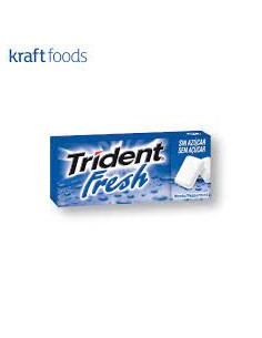 TRIDENT FRESH MENTA 24UD