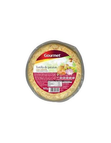TORTILLA GOURMET PATATA C/CEBO.600G