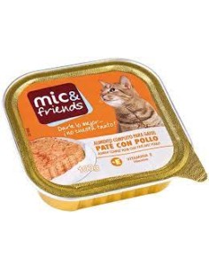 COMIDA GATO MIC&FR.POLLO 100G