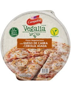 CAMPOFRIO PIZZA VEGALIA QUESO CABRA Y CEBOLLA 360GR