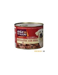 COMIDA PERRO MIC&FRIENDS BUEY 720G