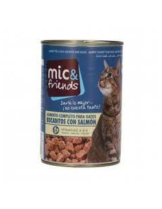 COMIDA GATO MIC&FR.SALMON 415G