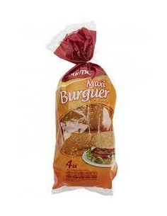 PAN GOURMET MAXI BURGER 300G 4U