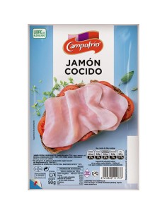 JAMON COCIDO XJ LON 90G 1E