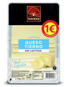 NAVIDUL QUESO TIERNO LONCHAS 75GR