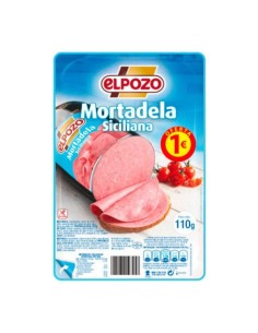 ELPOZO MORTADELA SICILIANA LONCHAS 100GR