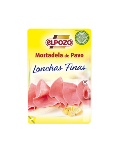 ELPOZO MORTADELA PAVO LONCHAS 90GR 