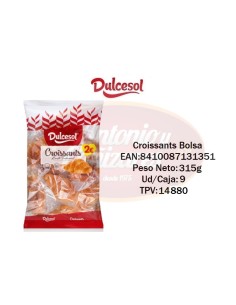 CROISSANT 2E 315G. DULCESOL