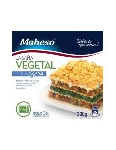 MAHESO LASAÑA VEGETAL 300GR
