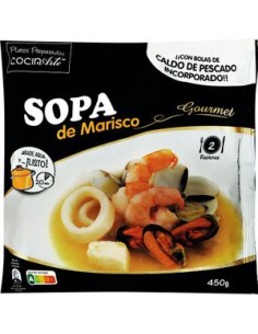SOPA MARISCO GOURMET+CALDO 450GR