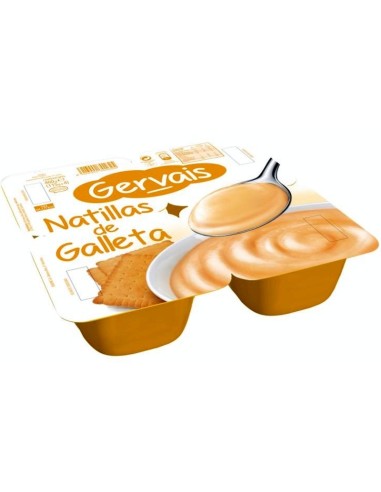 GERVAIS NATILLAS GALLETAS PACK-4 115GR